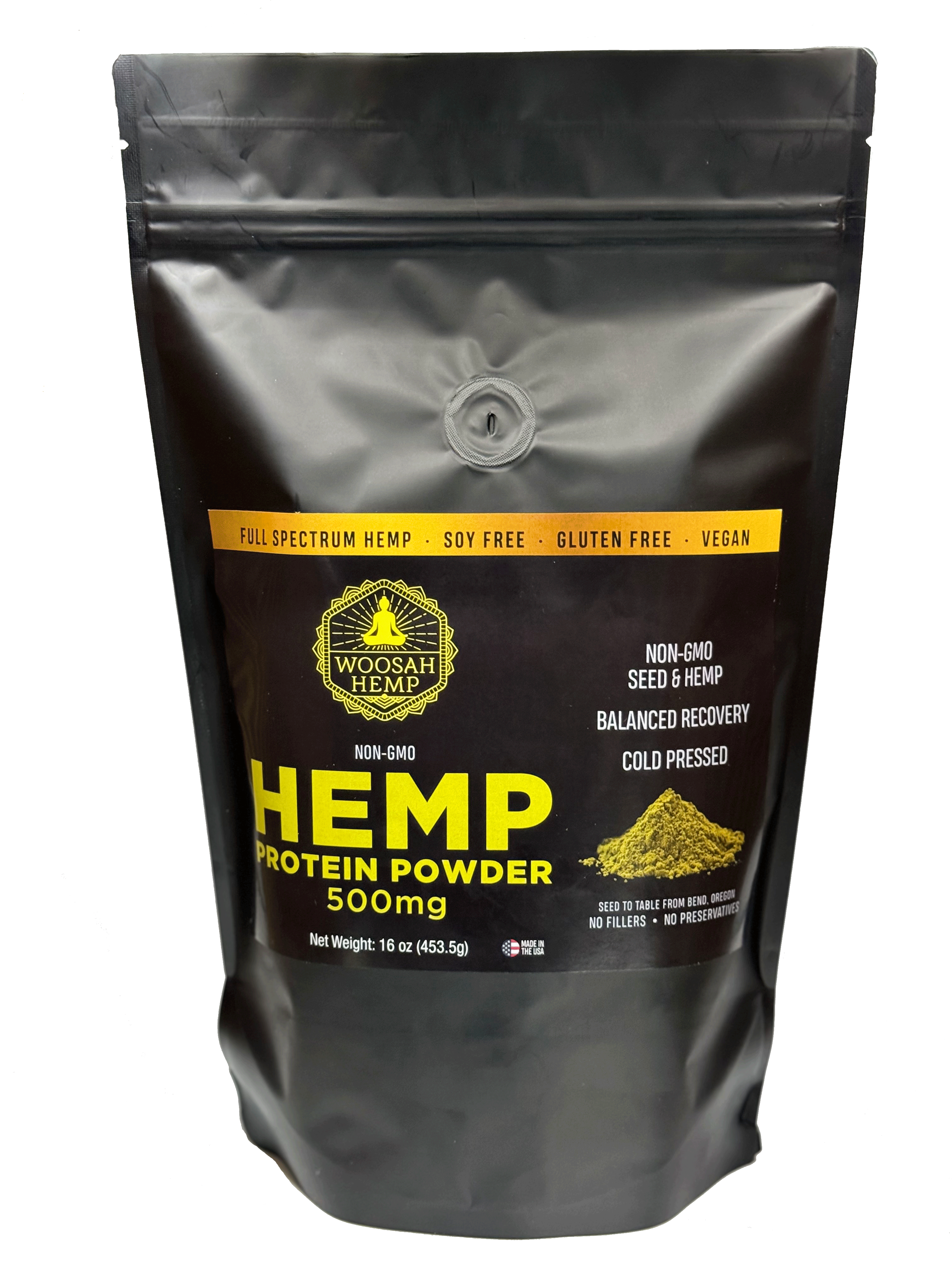 Woosah Hemp Protein Powder 500mg